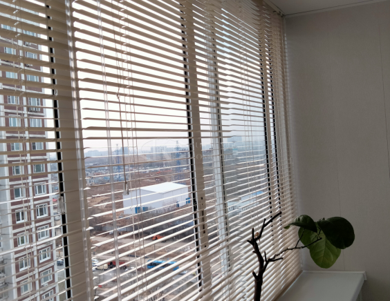 Горизонтальные алюминиевые жалюзи