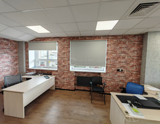 Портфолио Рулонные шторы на пластиковые окна