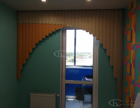 Вертикальные пластиковые жалюзи